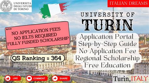 torino university apply